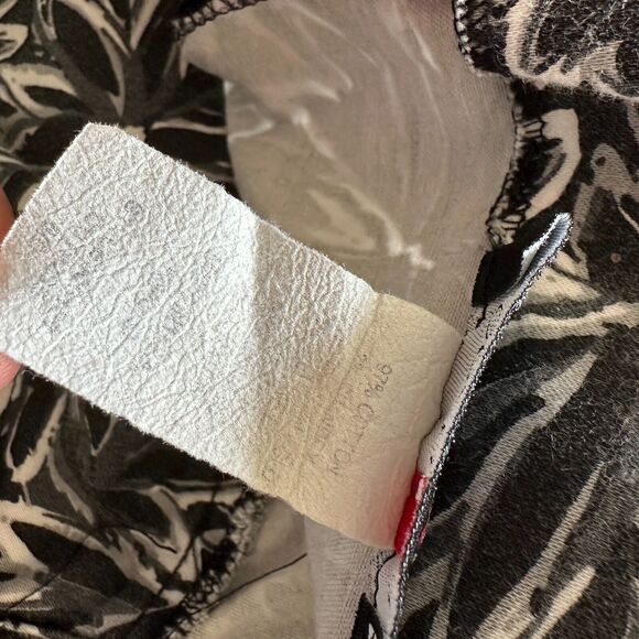 Vintage Y2K Floral Stretch Slim Fitting Mini Party Dress Size 5/6 Teeze Me Gray - Picture 12 of 15